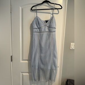 Bardot Midi V-neck Dress